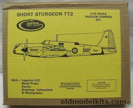 Contrail 1/72 Short Sturgeon TT2 plastic model kit